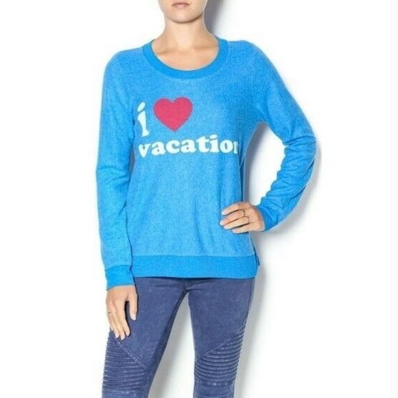 Chaser I Love ❤️ Vacation sweatshirt - Picture 4 of 9